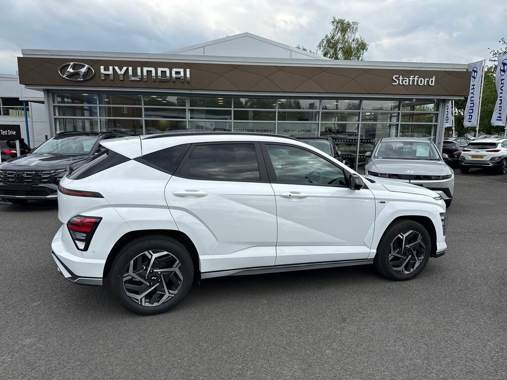 Hyundai Kona 1.6T 138 N Line S Dct DU25WXF White #2