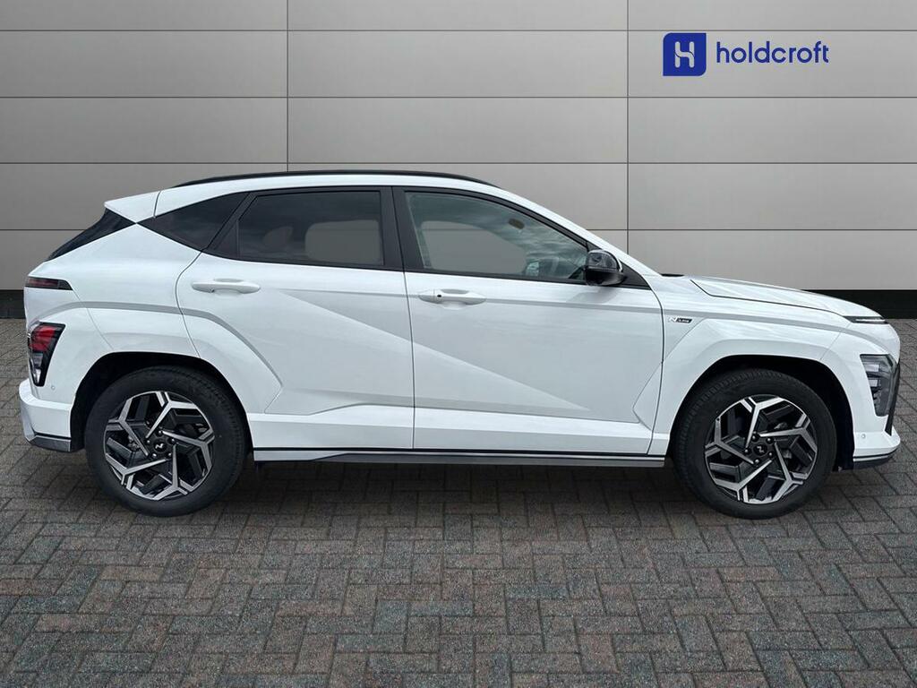 Hyundai Kona 1.6T 138 N Line S Dct DU25WXF White #5