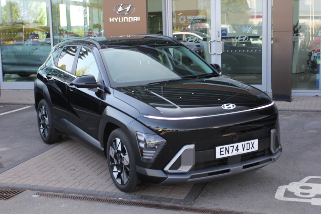 Hyundai Kona 1.6 Hybrid 129 Ultimate Dct Black