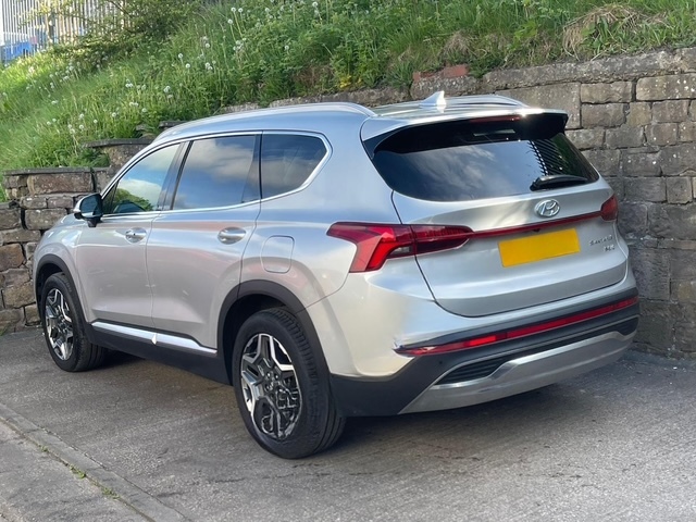 Hyundai Santa Fe 1.6 Tgdi Hybrid Ultimate 4Wd Silver #3