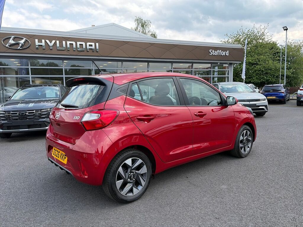 Hyundai I10 1.0 63 Advance Nav DS26KKP Red #4