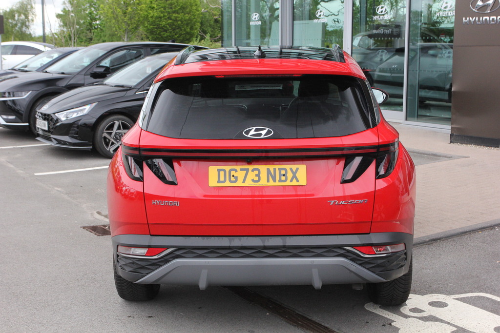 Hyundai Tucson 1.6 Tgdi Ultimate 2Wd DG73NBX Red #4