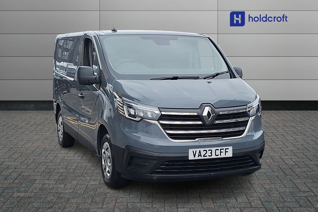 Renault Trafic Sl30 Blue Dci 130 Advance Van Grey