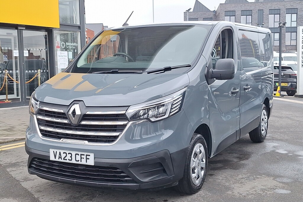 Renault Trafic Sl30 Blue Dci 130 Advance Van VA23CFF Grey #3