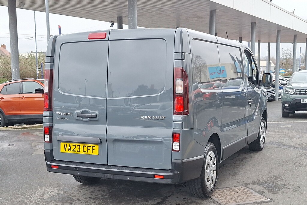 Renault Trafic Sl30 Blue Dci 130 Advance Van VA23CFF Grey #5