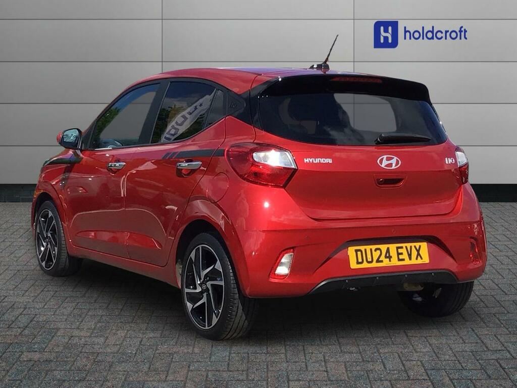 Hyundai I10 1.0 63 Premium Nav DU24EVX Red #2