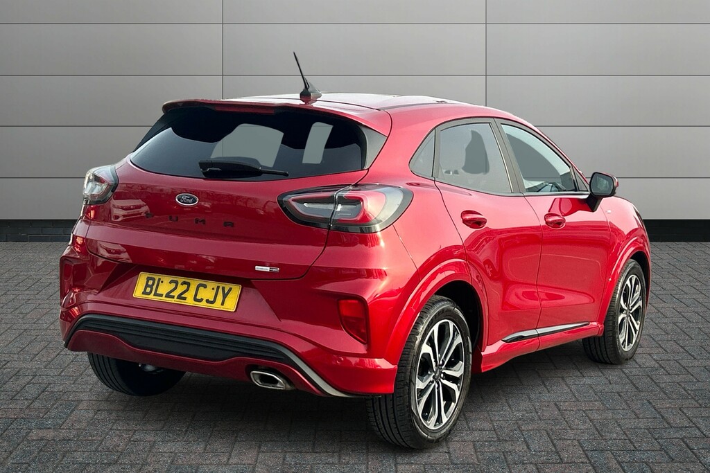 Ford Puma 1.0 Ecoboost Hybrid Mhev St-line BL22CJY Red #5
