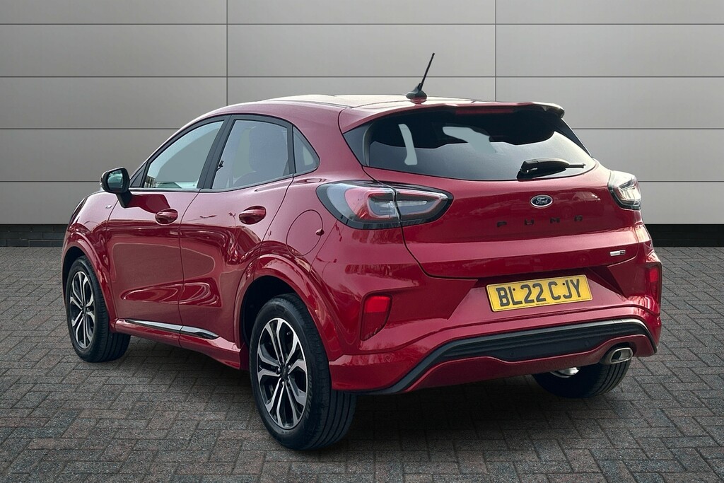 Ford Puma 1.0 Ecoboost Hybrid Mhev St-line BL22CJY Red #2