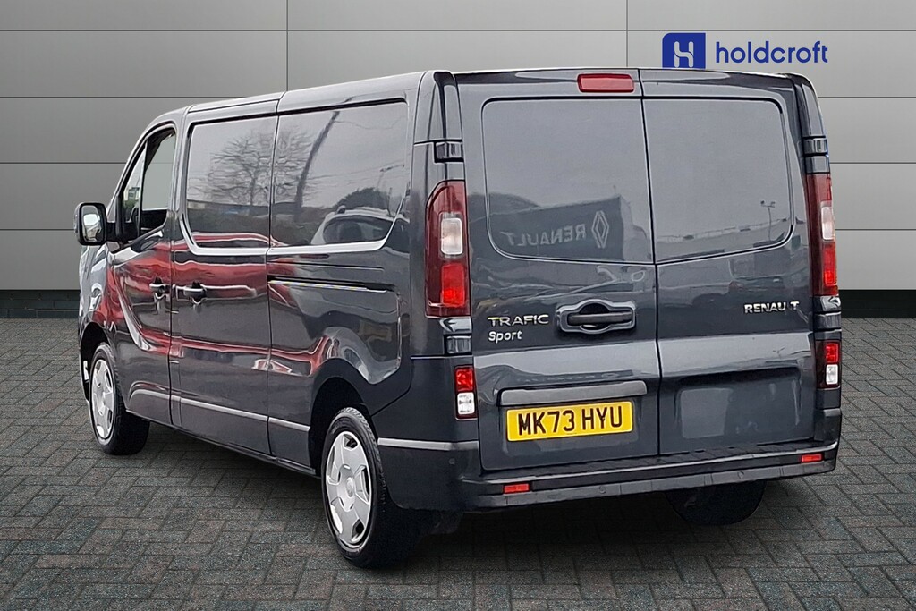 Renault Trafic Ll30 Blue Dci 130 Sport Van MK73HYU Grey #2