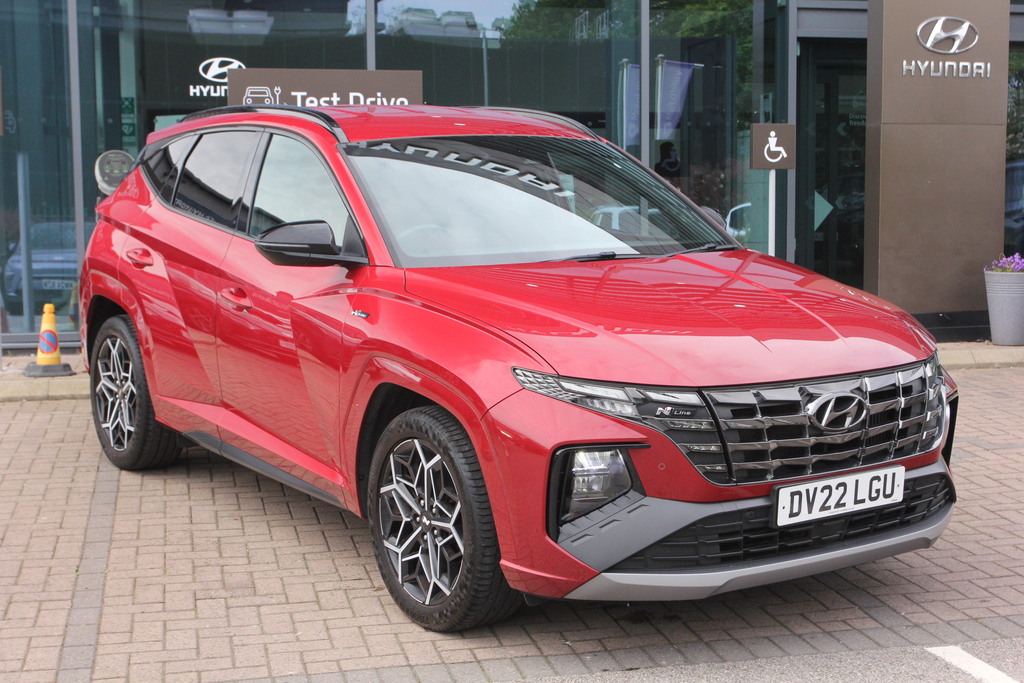 Hyundai Tucson 1.6 Tgdi N Line 2Wd Red