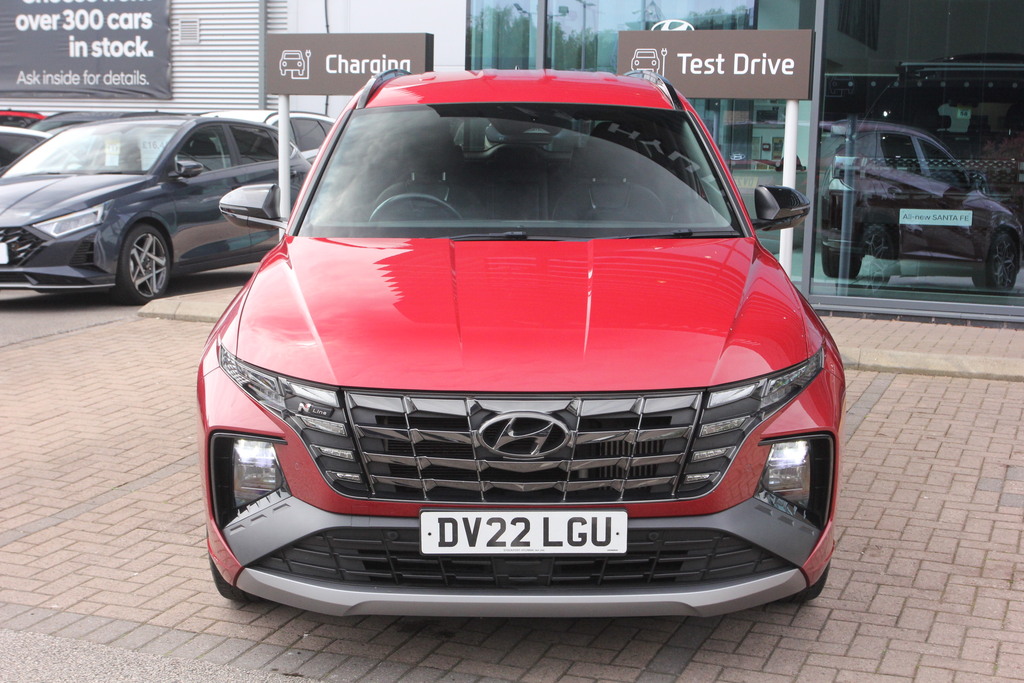 Hyundai Tucson 1.6 Tgdi N Line 2Wd DV22LGU Red #2