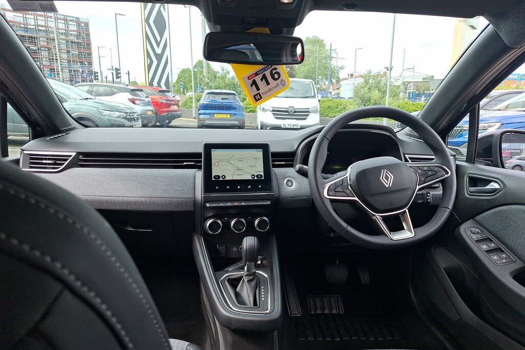 Renault Clio 1.6 E-tech Full Hybrid 145 Techno BG75OGZ Black #3