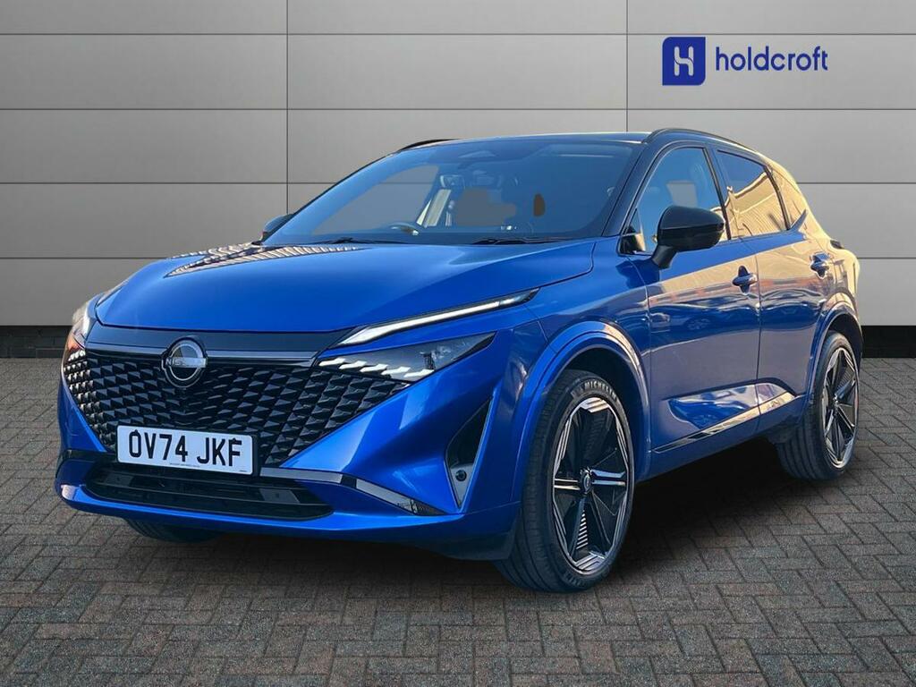 Nissan Qashqai 1.3 Dig-t Mh N-design OV74JKF Blue #6