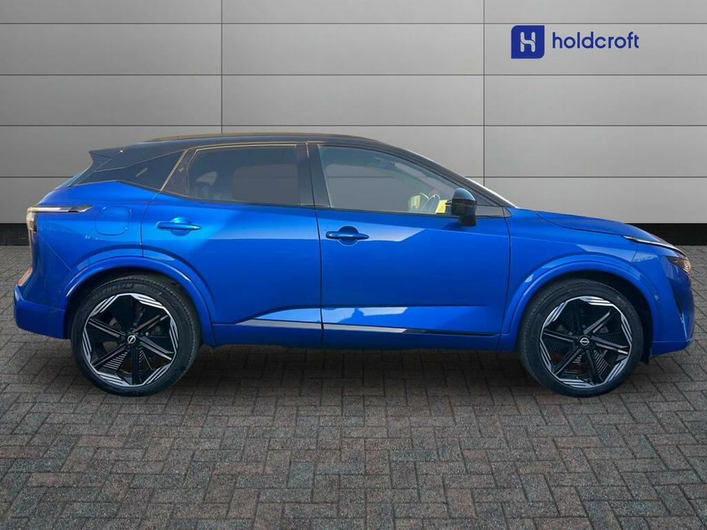 Nissan Qashqai 1.3 Dig-t Mh N-design OV74JKF Blue #2