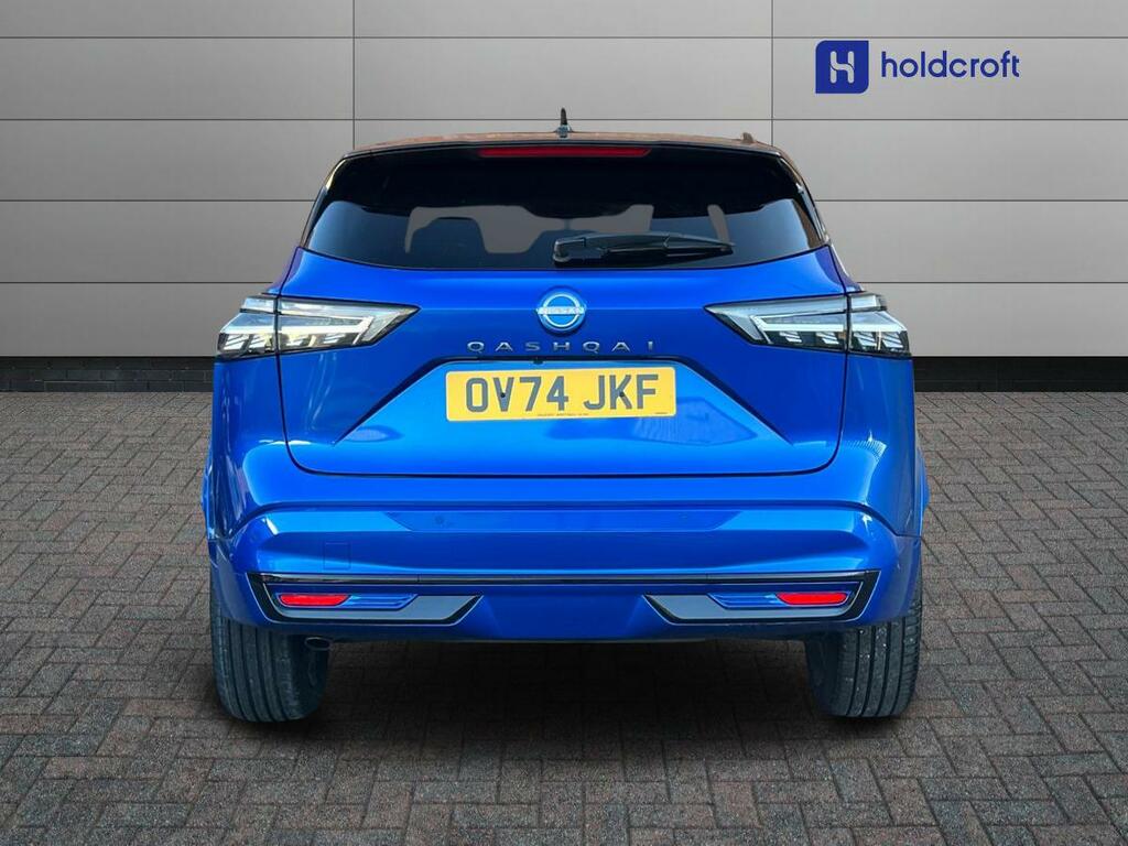 Nissan Qashqai 1.3 Dig-t Mh N-design OV74JKF Blue #4