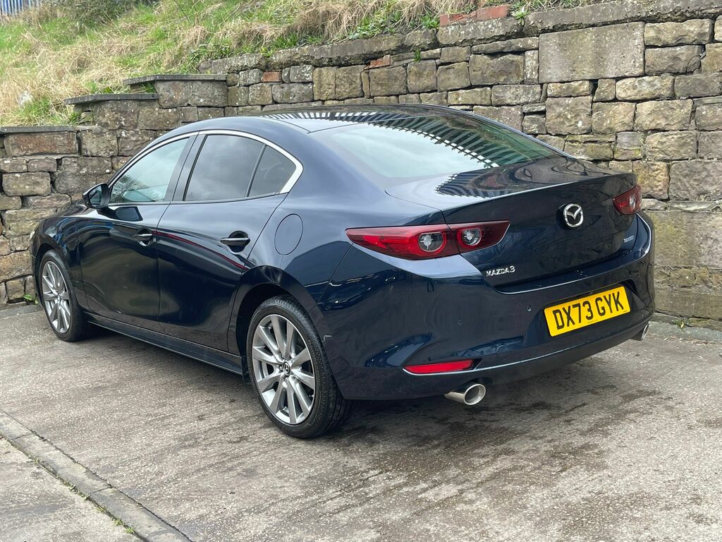 Mazda 3 2.0 E-skyactiv X Mhev 186 Exclusive-line Blue #5