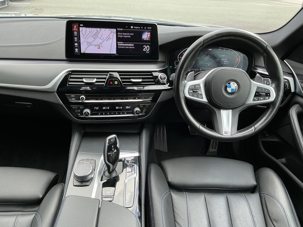 BMW 5 Series 520I Mht M Sport Step MA23KTP Grey #2