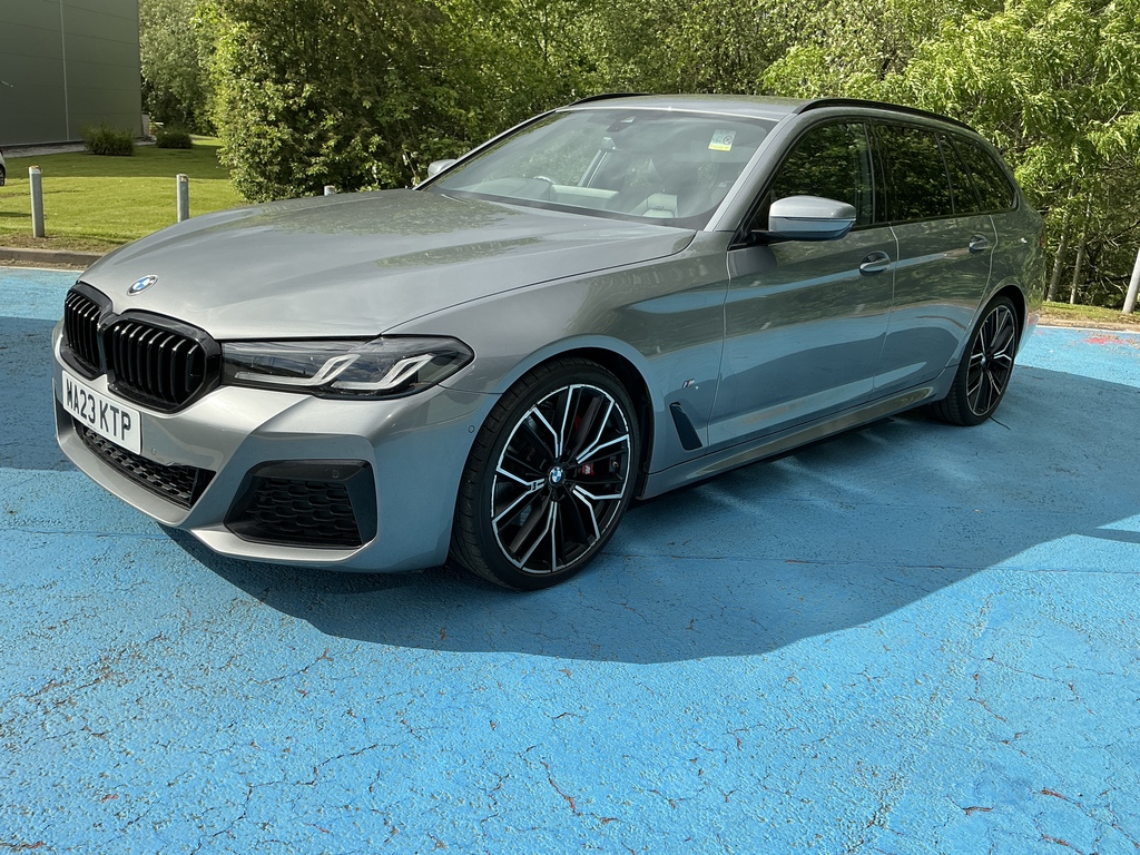 BMW 5 Series 520I Mht M Sport Step MA23KTP Grey #4