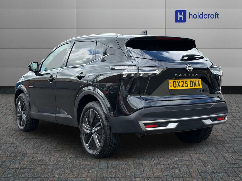 Nissan Qashqai 1.3 Dig-t Mh Tekna OX25DWA Black #3