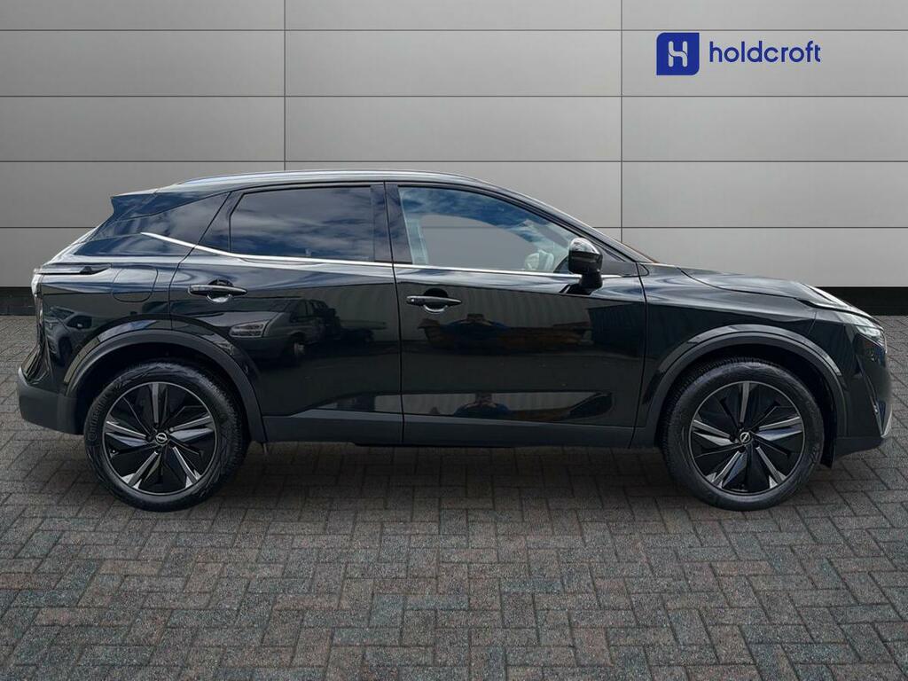 Nissan Qashqai 1.3 Dig-t Mh Tekna OX25DWA Black #2