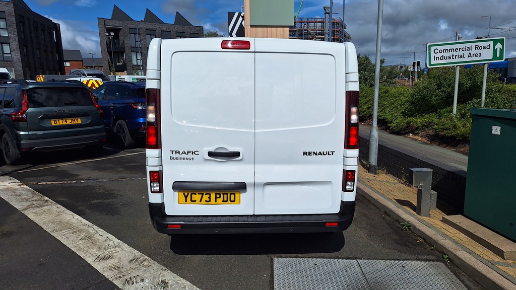 Renault Trafic Sl28 Blue Dci 130 Business Van YC73PDO White #2