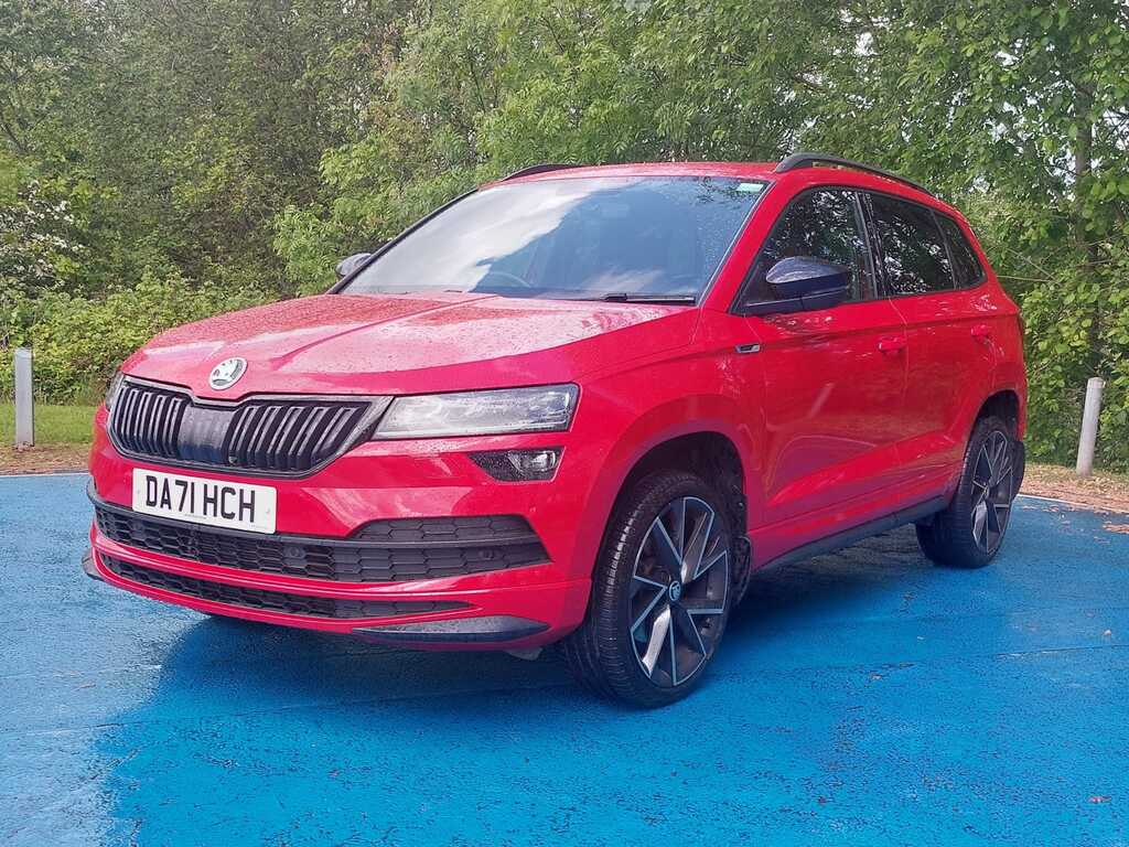 Skoda Karoq 1.5 Tsi Sport Line Dsg DA71HCH Red #4