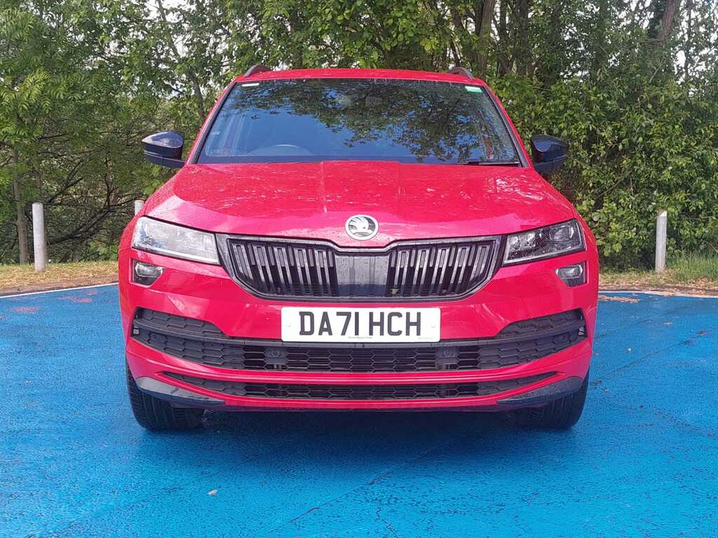 Skoda Karoq 1.5 Tsi Sport Line Dsg DA71HCH Red #3