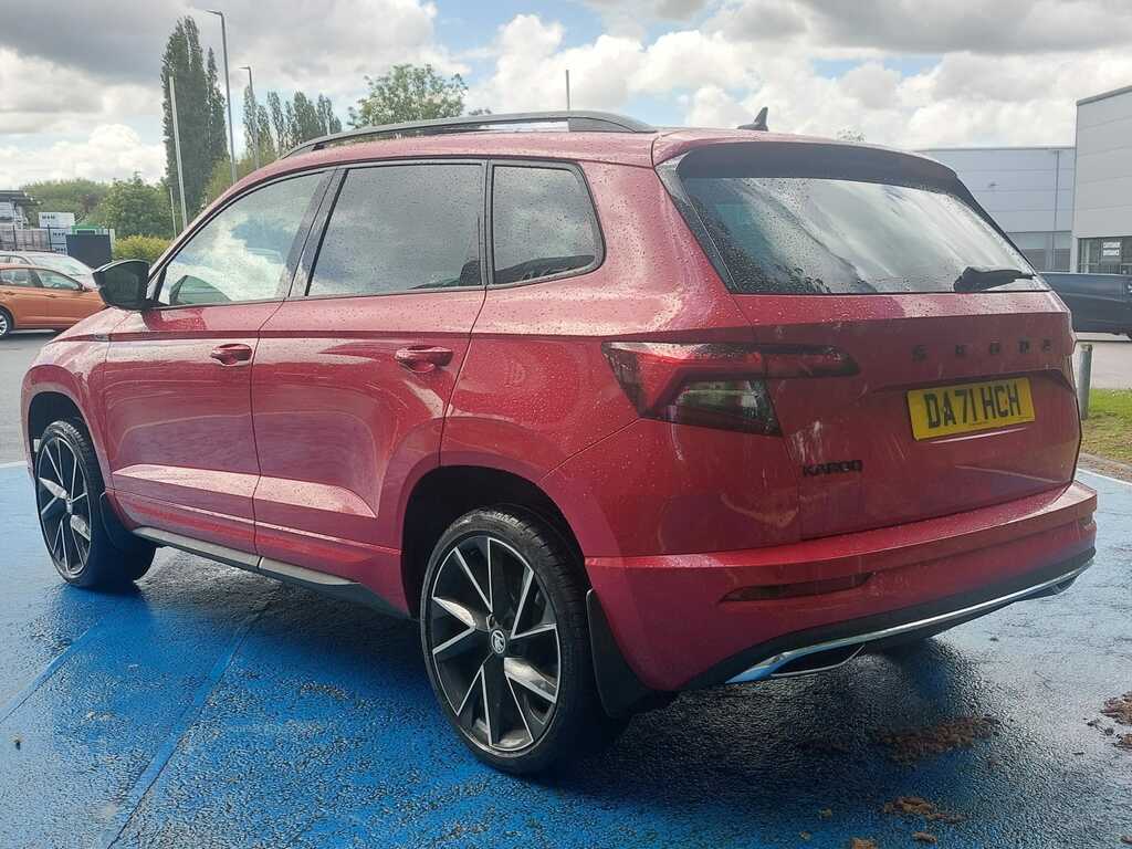 Skoda Karoq 1.5 Tsi Sport Line Dsg DA71HCH Red #6