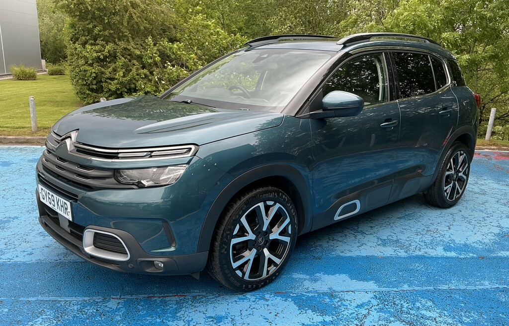 Citroen C5 Aircross 1.2 Puretech 130 Flair Plus GY69KHR Blue #3