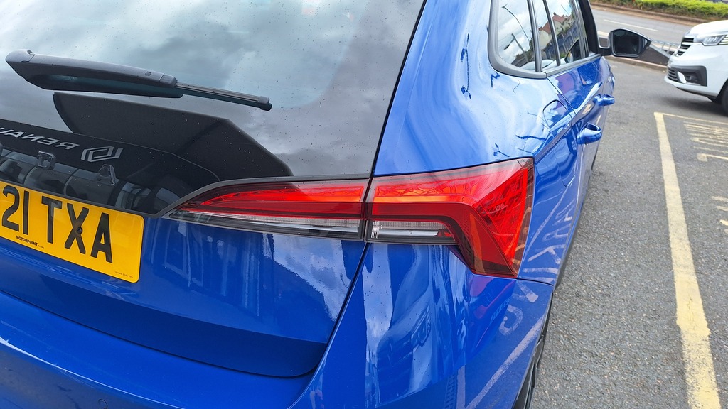 Skoda Scala 1.5 Tsi Monte Carlo YD21TXA Blue #6