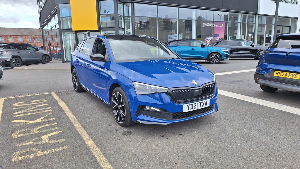 Skoda Scala 1.5 Tsi Monte Carlo Blue