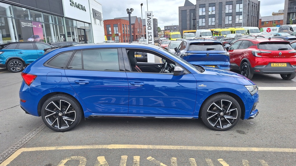 Skoda Scala 1.5 Tsi Monte Carlo YD21TXA Blue #4