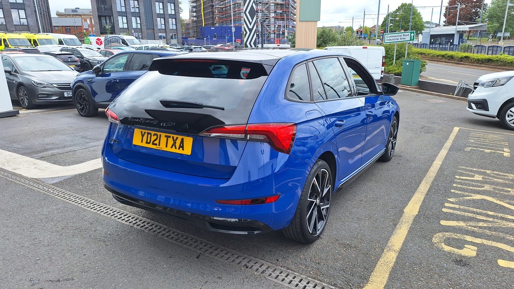 Skoda Scala 1.5 Tsi Monte Carlo YD21TXA Blue #5
