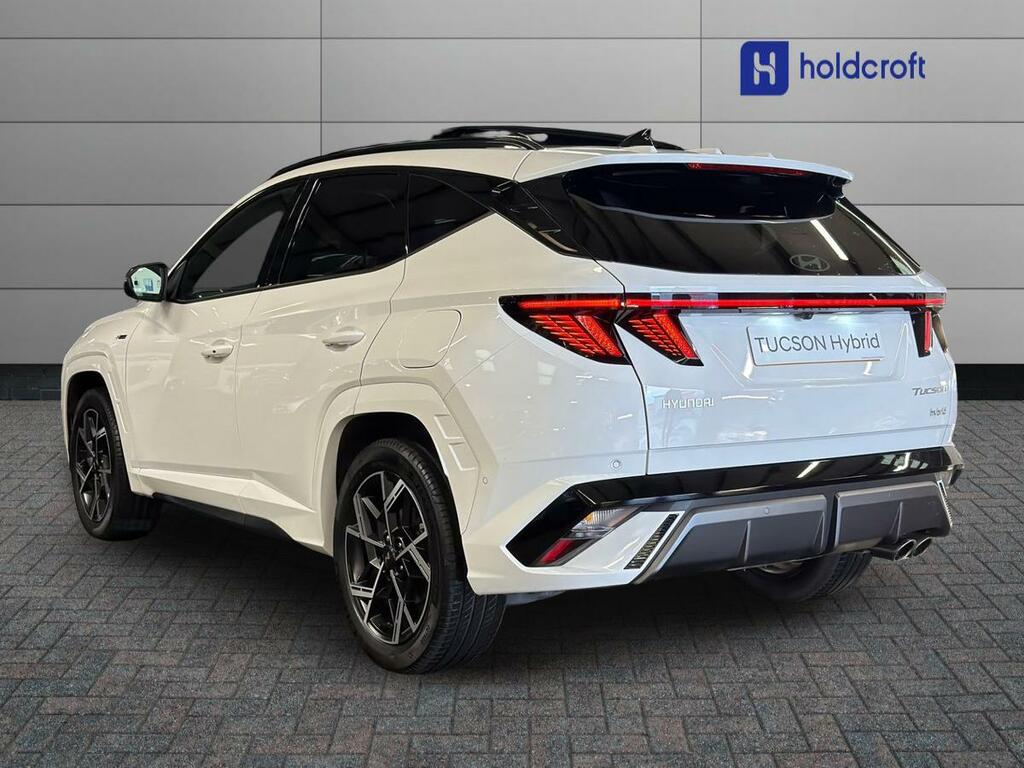 Hyundai Tucson 1.6T Hybrid N Line S DP24EFX White #4