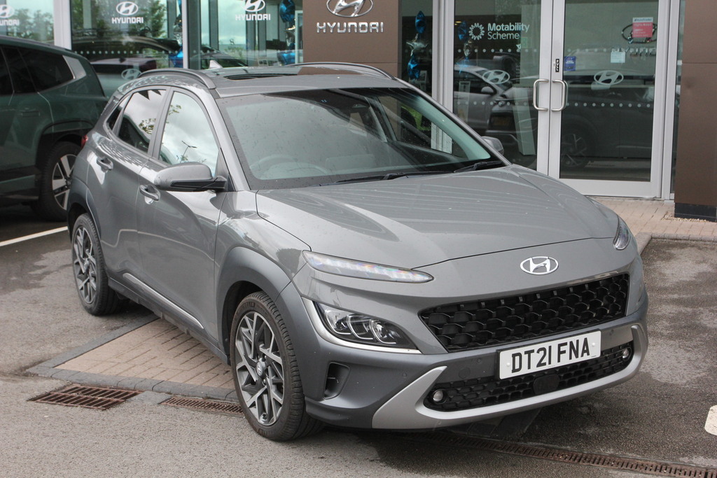 Hyundai Kona 1.6 Gdi Hybrid Ultimate Dct Grey