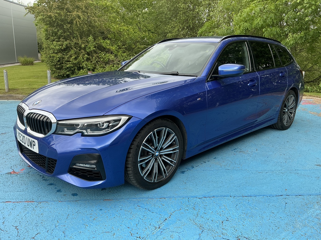 BMW 3 Series 320D M Sport Step YE20UWP Blue #4