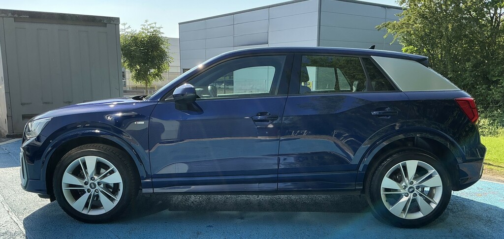 Audi Q2 35 Tfsi S Line BV71CXD Blue #5