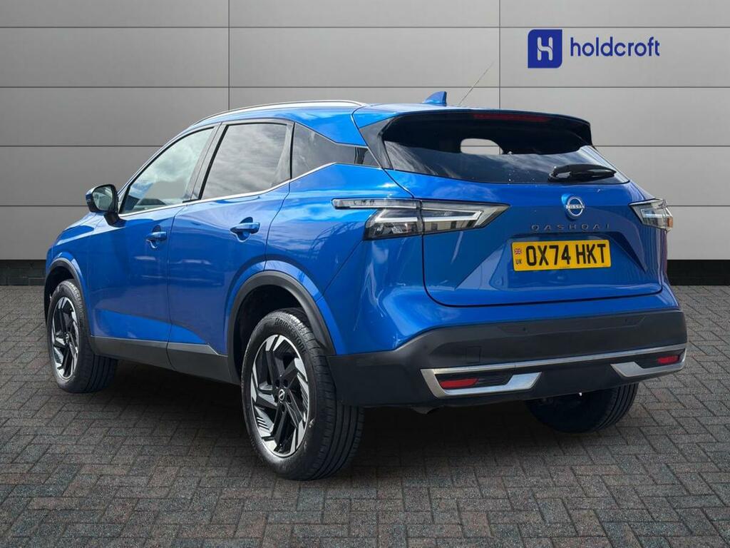 Nissan Qashqai 1.3 Dig-t Mh N-connecta OX74HKT Blue #3