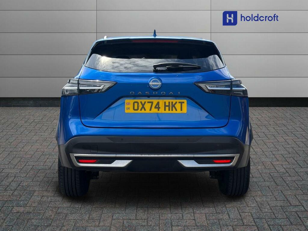 Nissan Qashqai 1.3 Dig-t Mh N-connecta OX74HKT Blue #4