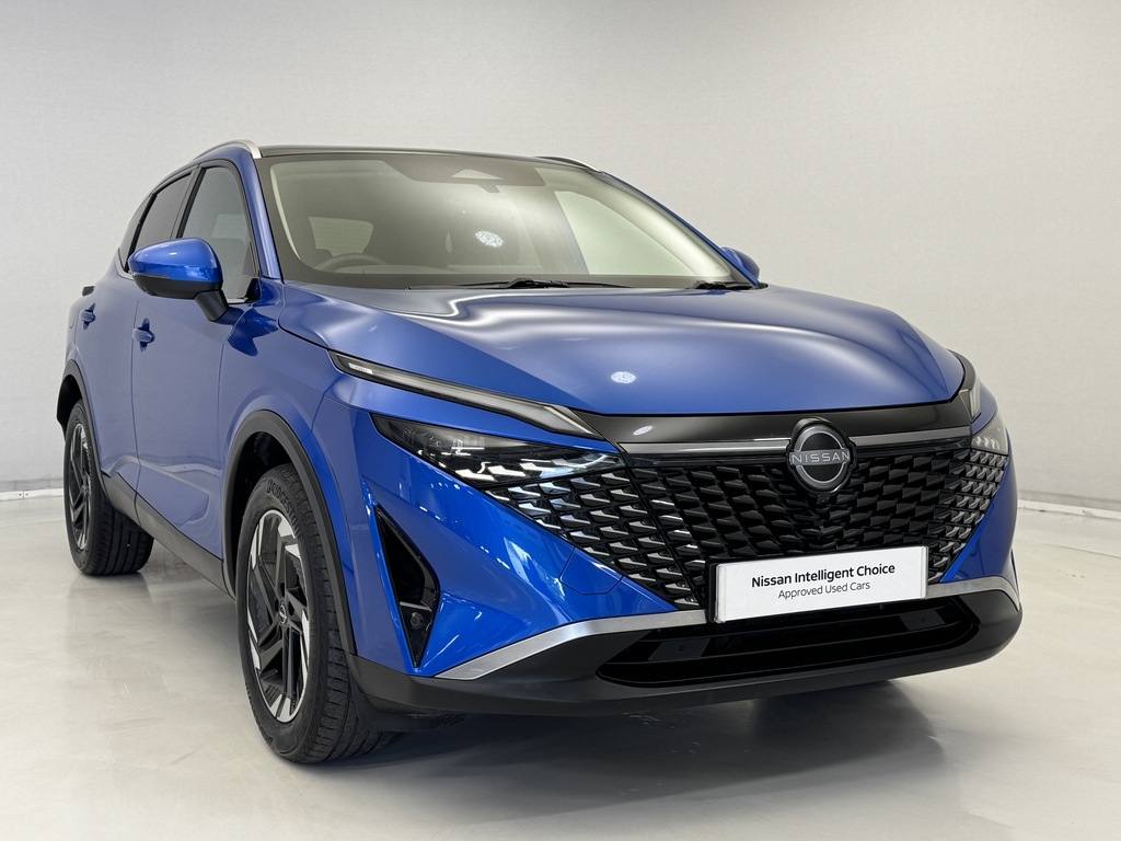 Nissan Qashqai 1.3 Dig-t Mh N-connecta Glass Roof DN74PLX Blue #2