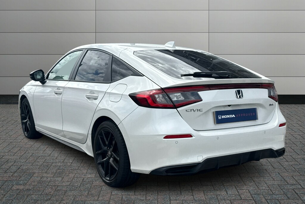 Honda Civic 2.0 Ehev Sport Cvt MV23ULC White #3