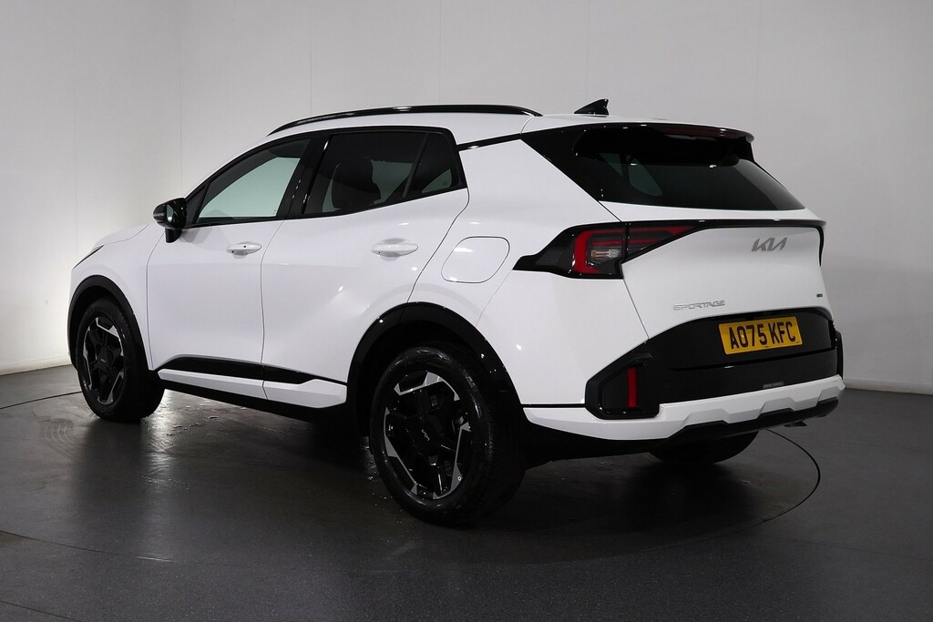 Kia Sportage 1.6T Gt-line AO75KFC White #5