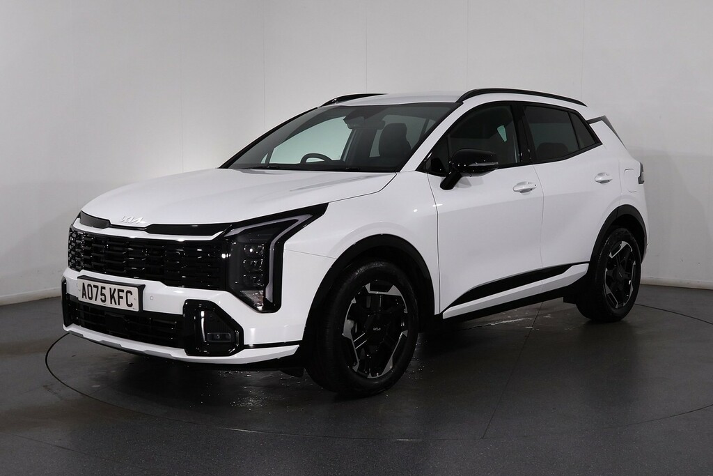 Kia Sportage 1.6T Gt-line AO75KFC White #3