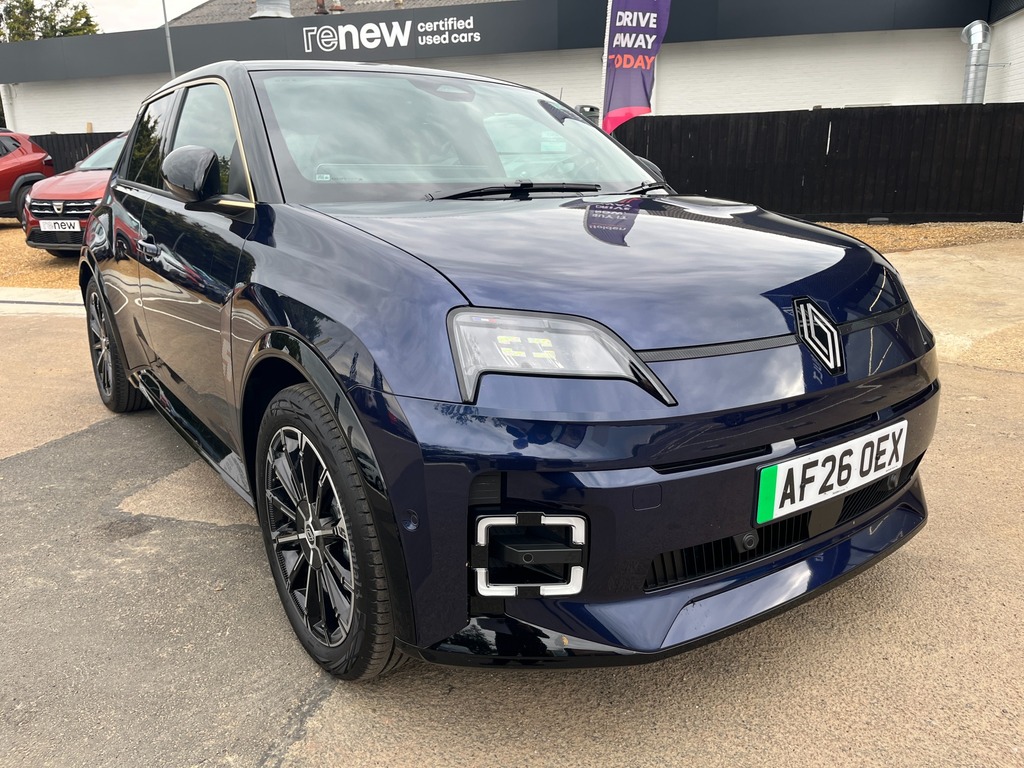 Renault 5 E-Tech Electric Blue