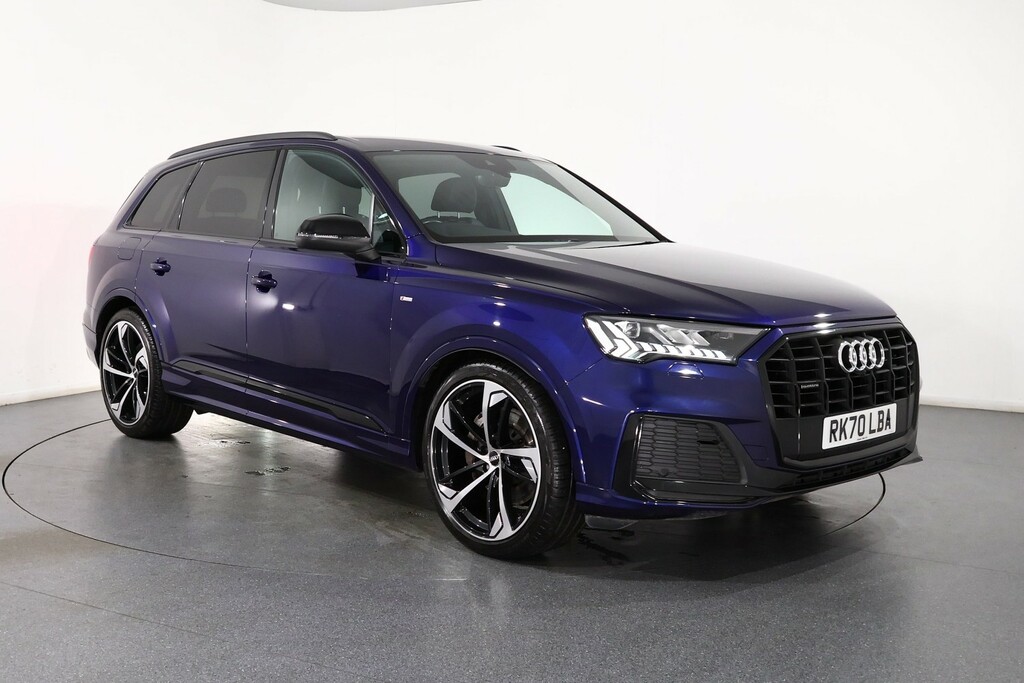Audi Q7 Black Edition Blue