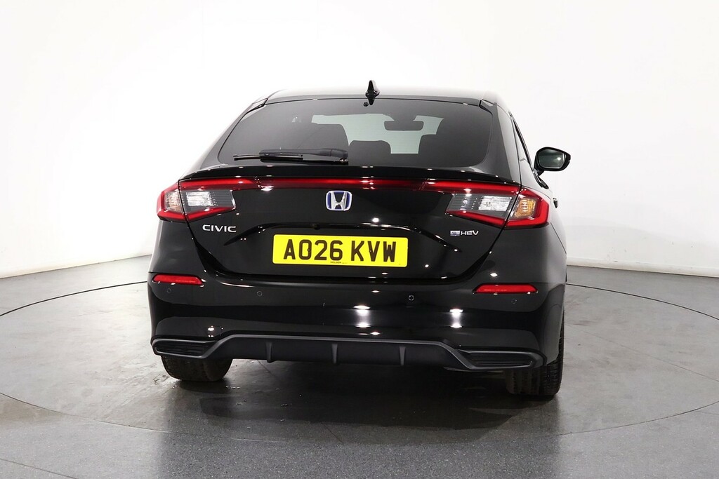 Honda Civic .0 Hev Sport Cvt Demonstrator AO26KVW Black #6