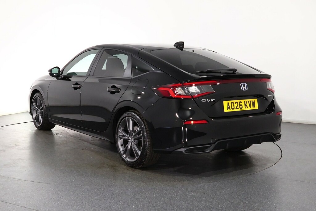 Honda Civic .0 Hev Sport Cvt Demonstrator AO26KVW Black #5