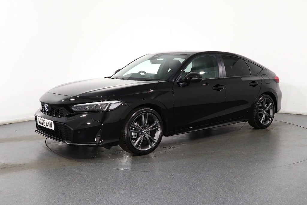 Honda Civic .0 Hev Sport Cvt Demonstrator AO26KVW Black #3