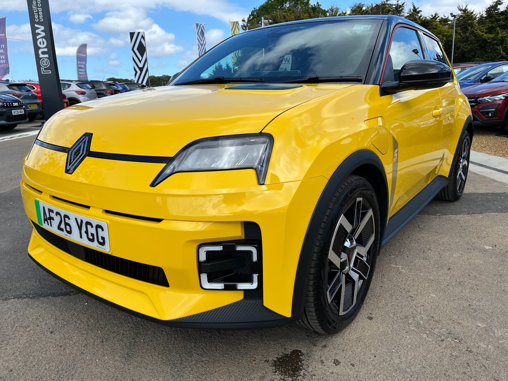 Renault 5 E-Tech Electric Yellow #3