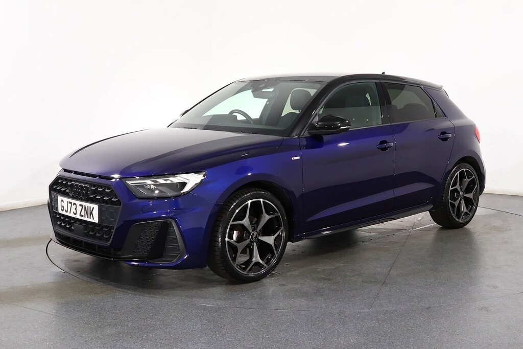 Audi A1 25 Tfsi Black Edition GJ73ZNK Blue #3